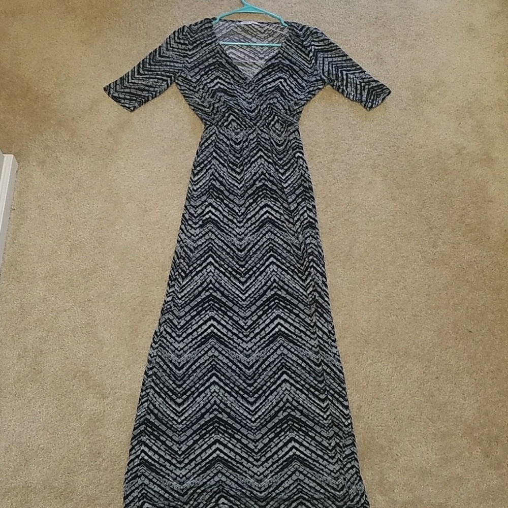 Velvet Torch maxi dress